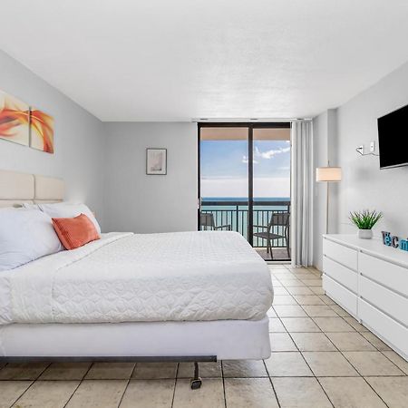 Beachfront Romantic Studio Escape W Perfect View 1212 Миртл-Бич Экстерьер фото