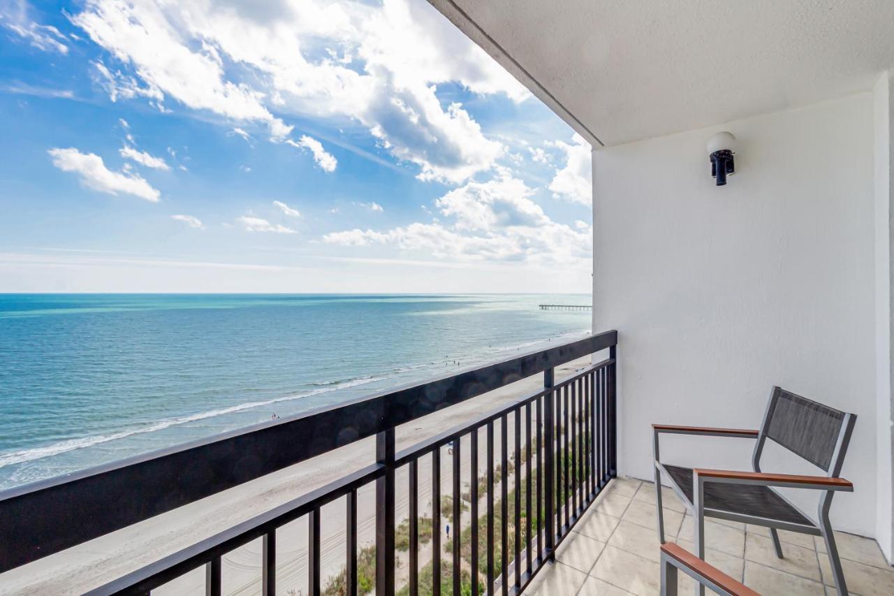 Beachfront Romantic Studio Escape W Perfect View 1212 Миртл-Бич Экстерьер фото
